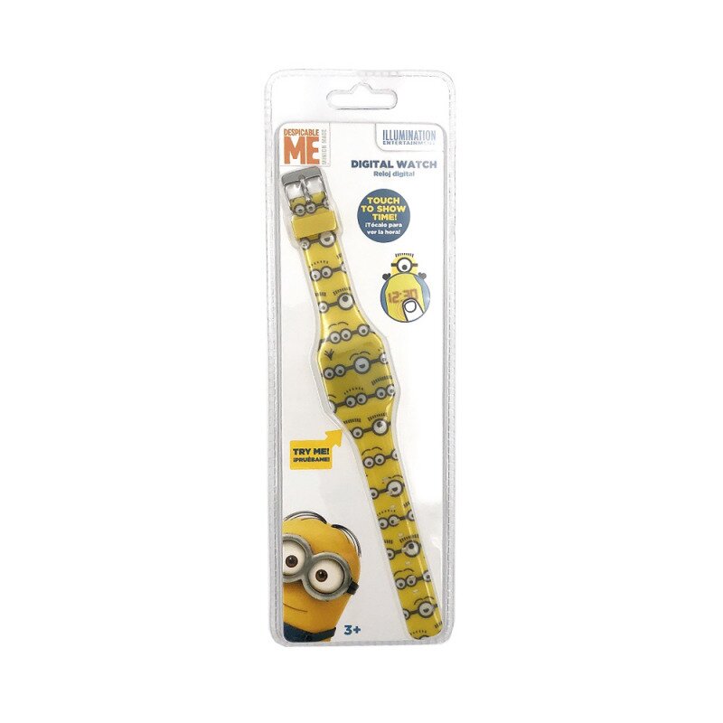 Ceas led galben Minions Ceasuri de Mana copii