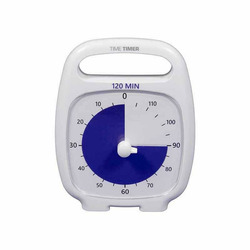 Robo - ceas temporizator time timer plus 120 minute, alb,