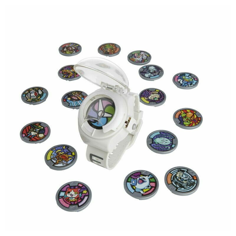 Hasbro - Ceas de mana , Yo Kai , Cu 2 medalii, Multicolor