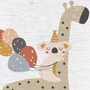 Saltea de infasat, Ceba Baby moale Giraffe, Fara ftalati, 70 x 50 cm, Alb/Bej - 2