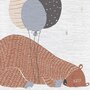 Saltea de infasat, Ceba Baby, Pliabila, 60 x 40 cm, Big bear - 2