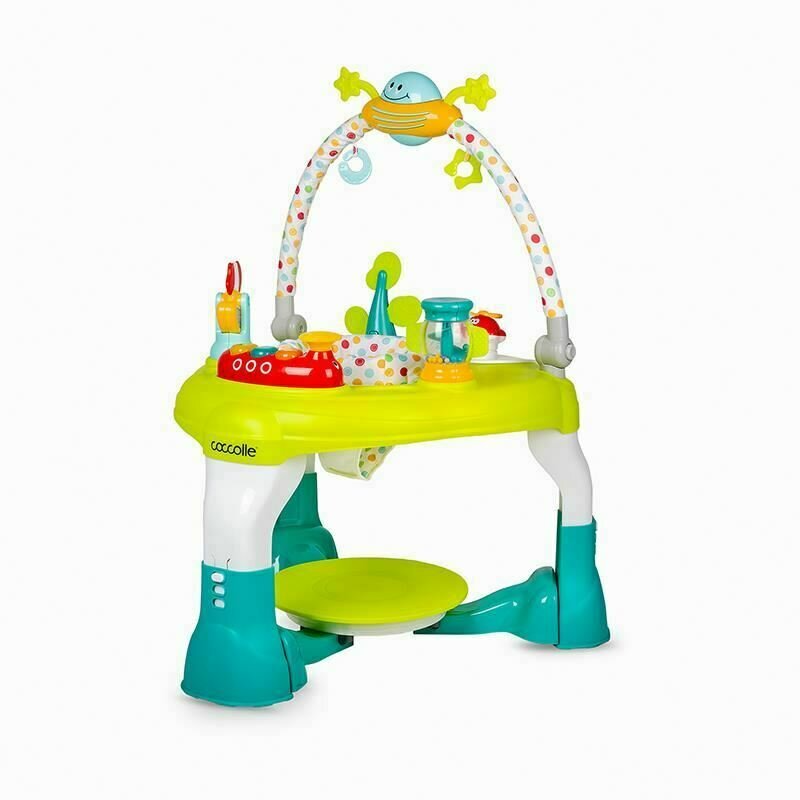 Coccolle - centru de activitati tasygo apple transformabil, 68x68 cm, verde