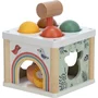 Centru de activitati, Free2Play, Cu figurine, Cu ciocanel, Din lemn, Conform cu standardul european de securitate EN71/123, 15 x 15 x 12 cm, 12 luni+, Multicolor - 4