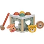 Centru de activitati, Free2Play, Cu figurine, Cu ciocanel, Din lemn, Conform cu standardul european de securitate EN71/123, 15 x 15 x 12 cm, 12 luni+, Multicolor - 1