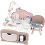 Centru de ingrijire pentru papusi Smoby Baby Nurse Cocoon Nursery crem cu accesorii - 1