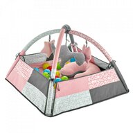 Babyjem - Centru de joaca cu bile  Toy Ball Play Mat (Culoare: Roz)