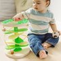 Centru de joaca pentru dezvoltarea motricitatii la bebe si toddler Casuta din copac cu rollercoaster - 4