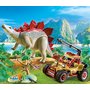 Playmobil - Cercetatori - Masina de teren si Stegosaurus - 3