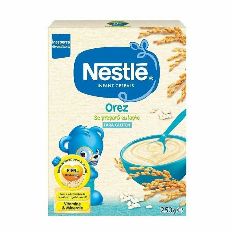 Nestle - cereale pentru copii, orez, 250g