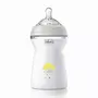 Biberon anticolici, Chicco, Natural Feeling, Plastic, Cu tetina Din silicon moale, Pentru hranire alternativa, Potrivit pentru nou-nascuti si sugari, Fara BPA, 330 ml, 6 luni+, Bej