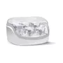 Sterilizator, Chicco, Pentru microunde, In 3-8 minute, Capacitate de pana la 5 biberoane, Protectie impotriva germenilor timp de 24h, Include cleste, 28x24x17 cm, Gri - 1