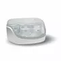 Sterilizator, Chicco, Pentru microunde, In 3-8 minute, Capacitate de pana la 5 biberoane, Protectie impotriva germenilor timp de 24h, Include cleste, 28x24x17 cm, Gri - 3