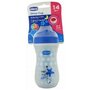 Sticla termica, Chicco, Pentru copii, Cu elemente fosforescente, 266 ml, 12 luni+, Albastru - 6