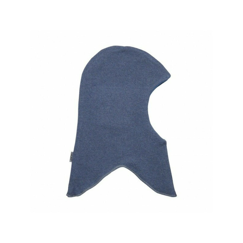 China Blue 116/122 - Cagula knit din lana si bumbac - CeLaVi