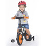 Chipolino - Bicicleta cu pedale,Bicicleta fara pedale Max Bike, 10 ' , Cu roti ajutatoare, Roz, Resigilat - 4