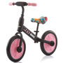 Chipolino - Bicicleta cu pedale,Bicicleta fara pedale Max Bike, 10 ' , Cu roti ajutatoare, Roz, Resigilat - 1
