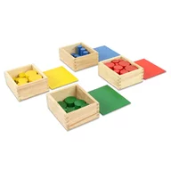 Cilindri colorati Montessori