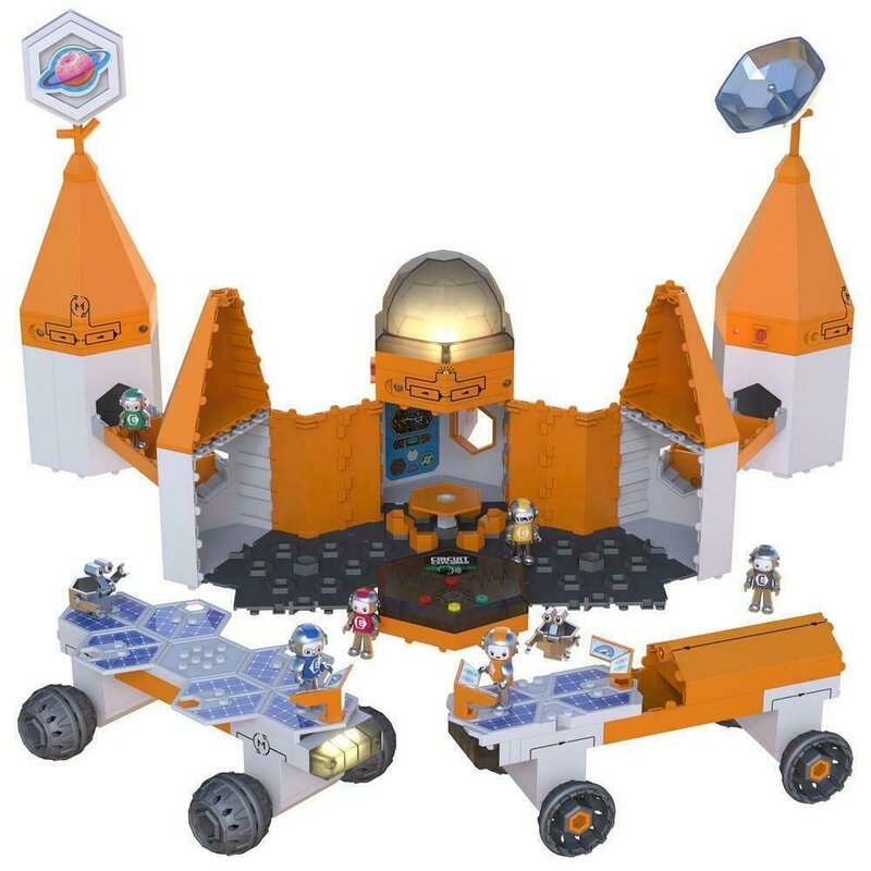 Educational insights - set de constructie statia spatiala deluxe circuit explorer