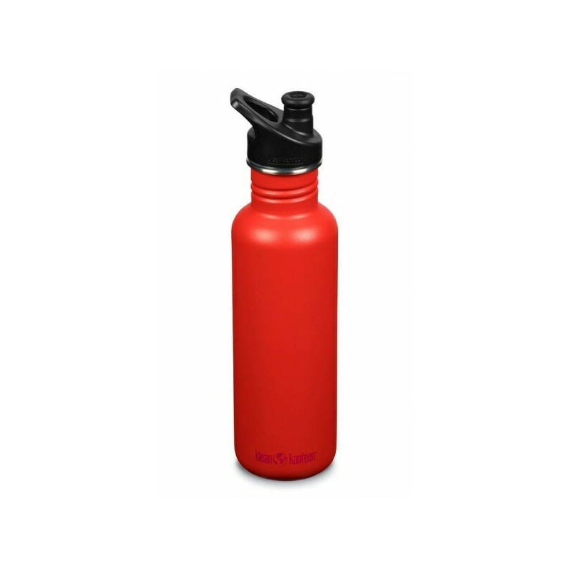 Classic Narrow Tiger Lily - Recipient din otel inoxidabil 800 ml cu capac sport - Klean Kanteen