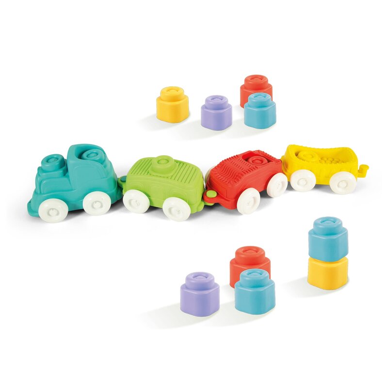 Clementoni - set de constructie tren senzorial