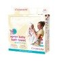 Clevamama - Prosop de baie pentru bebelus si mama, Crem - 3
