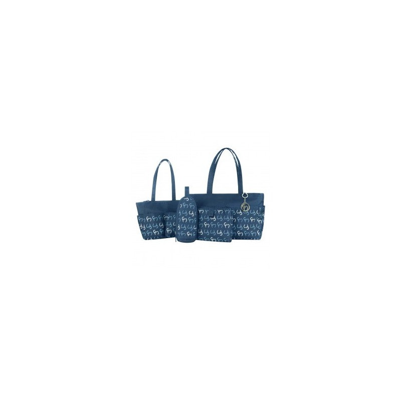 Clevamama - set geanta multifunctionala nicole navy