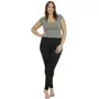Colanti, Pentru gravide, Cu talie speciala, Certificati Oeko Tex Standard 100, Din bumbac si elastan, Masura M, Negru - 8