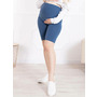 Colanti scurti, Pentru gravide, Cu talie speciala, Certificati Oeko Tex Standard 100, Din bumbac si elastan, Masura XL, Indigo - 11