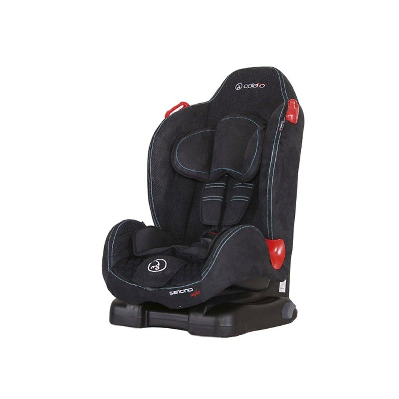 Scaun auto SANTINO cu ISOFIX Black Coletto