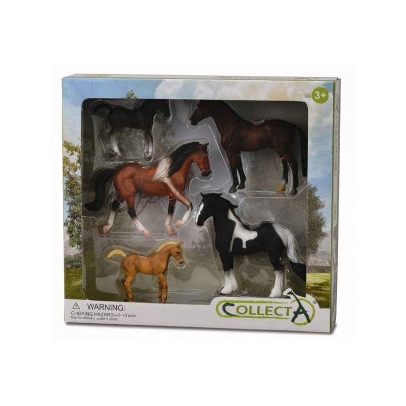Collecta - set 5 figurine viata cailor col89261wb