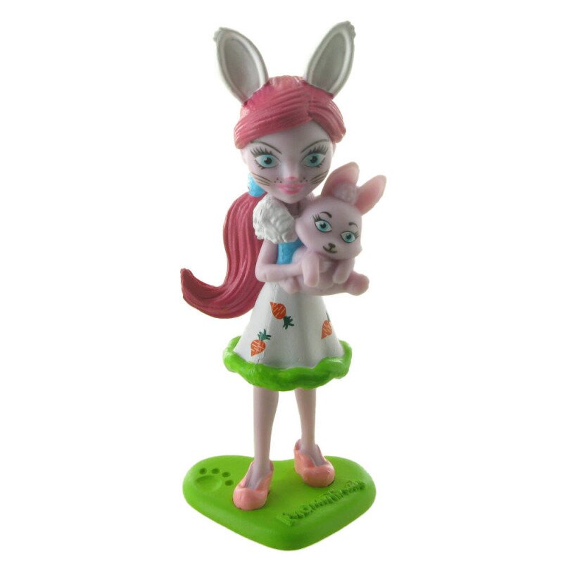 Figurina comansi - enchantimals - bree bunny and twist