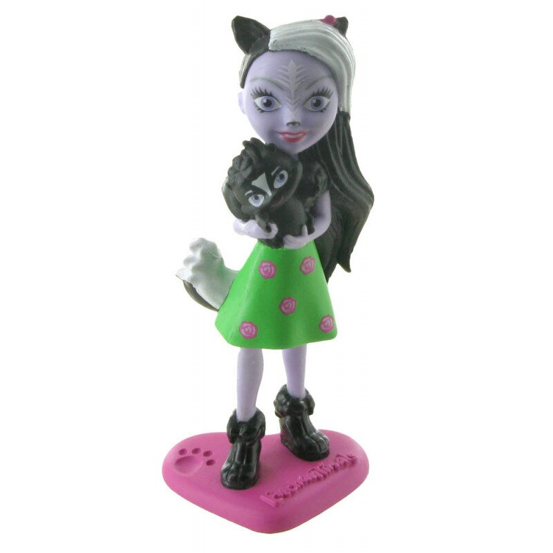 Figurina comansi - enchantimals - sage skunk and caper