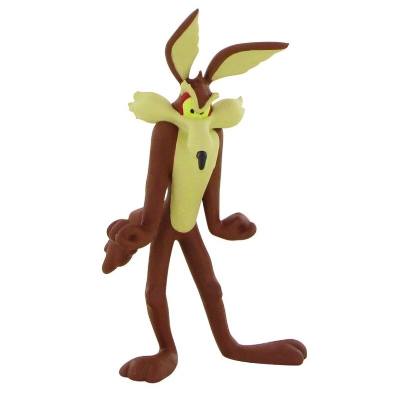 Figurina comansi - looney tunes- wile e. coyote