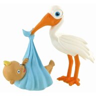 Figurina Comansi - Moments-Stork with Baby Boy