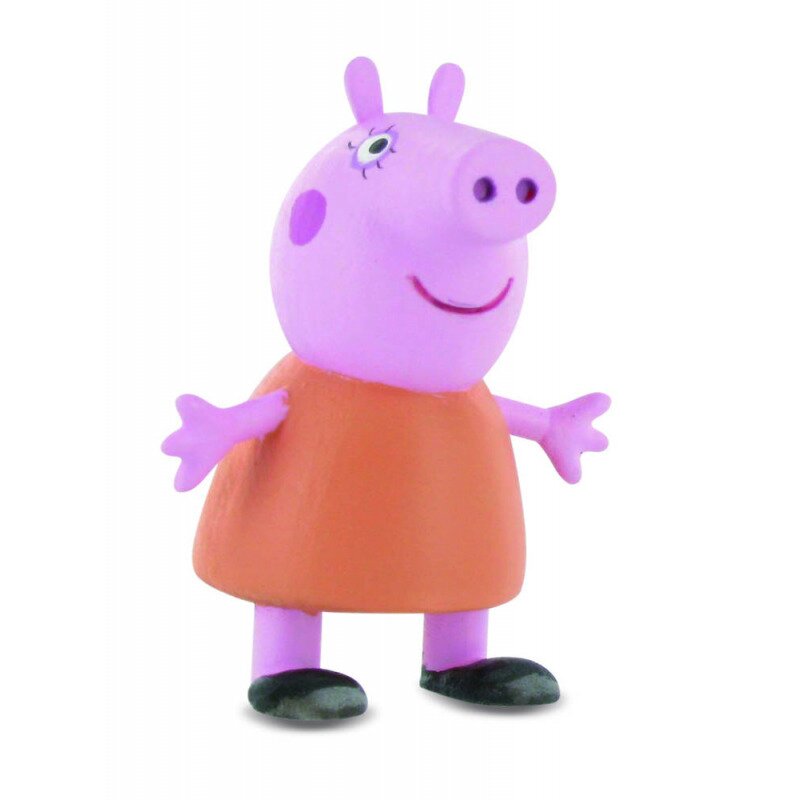 Figurina comansi - peppa pig - mama peppa pig