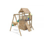 Complex de joaca BalconyFort ™ Single Swing, tobogan verde, Dunster House - 4