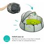 Cort de joaca, BBluv, Nido, Cu plasa de tantari, Anti UV, Cu SPF50, Cu salteluta, Sistem pop-up, Ideal pentru plaja sau parc, Include 3 jucarii, Grey - 3