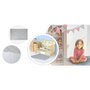 Cort de joaca, Nukido, Pentru copii, Cu fereastra, Cu 2 perne, Cu pene decorative din fetru, Stabilizator inclus, 116 x 116 x 165 cm, NK-406, Pink - 9