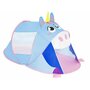 Cort de plaja, Bestway, Unicorn, Cu 2 ferestre din plasa, 182x96x81 cm, 2 ani+, Multicolor - 1