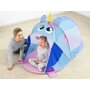 Cort de plaja, Bestway, Unicorn, Cu 2 ferestre din plasa, 182x96x81 cm, 2 ani+, Multicolor - 11