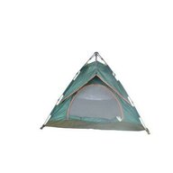 Cort pentru camping, pentru 4 persoane, impermeabil, 240 x 240 x 150 cm, multicolor, montare simpla