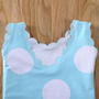 Costum de baie cu buline mari Drool (Culoare: Roz, Marime: 110) - 3