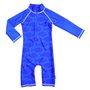 Swimpy - Costum de baie Fish Blue , protectie UV , marime 62-68 - 1
