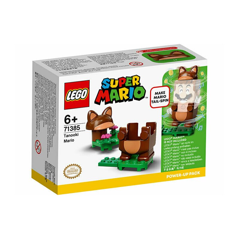 Lego - set de joaca costum de puteri: tanooki ® super mario, pcs 13