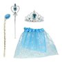 Costum Ice Princess cu Fustita, Diadema si Bagheta magica. Toi-Toys TT12456 - 2