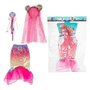 Costum Sirena cu Fustita, Diadema si Bagheta Magica Toi-Toys TT12147A - 1