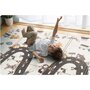 Covor de joaca pentru copii, din spuma, pliabil, 2 fete, impermeabil, izolant, 200 x 150 x 1 cm, Nukido, NK-341 - 15