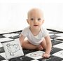 Babysteps - Covor de joaca termoizolant pentru bebe, activitati senzorial     Contrast 120x140cm - 3