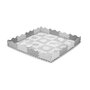Covoras de joaca Puzzle 150x150 cm, Momi Zawi - Grey - 4