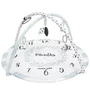 Covoras educational, Baby Mix, Pentru copii, Interactiv, Cu jucarii agatate, Design ingenios, Dezvolta imaginatia, Diametru 89 cm, Inaltime 58 cm, 3 luni+, White - 1